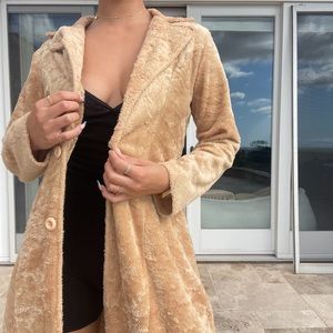 Long Teddy Cardigan